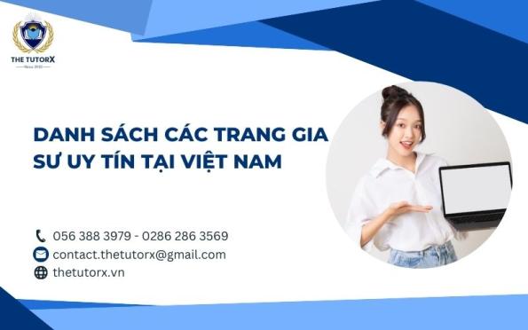 DANH SÁCH CÁC TRANG GIA SƯ UY TÍN TẠI VIỆT NAM